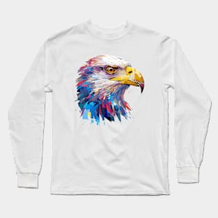 Eagle Bird Animal Nature Freedom Wildlife Wonder Abstract Long Sleeve T-Shirt